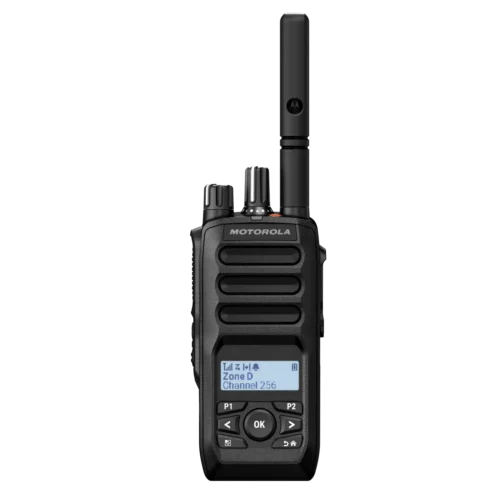 摩托罗拉 MOTOTRBO R5 有限键盘数字对讲机正面图