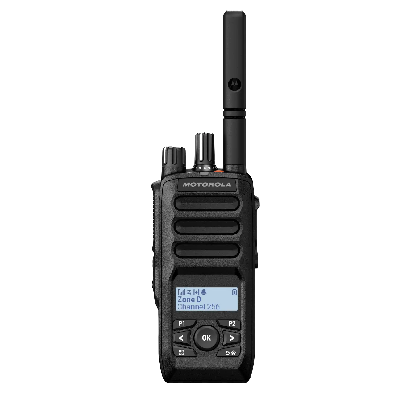 摩托罗拉 MOTOTRBO R5 有限键盘数字对讲机正面图