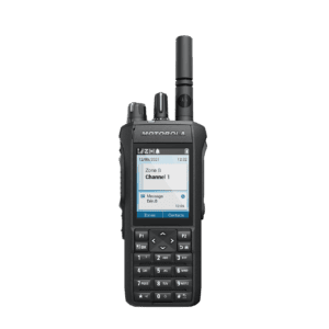 摩托罗拉 MOTOTRBO R7 全键盘数字对讲机正面官方产品图
