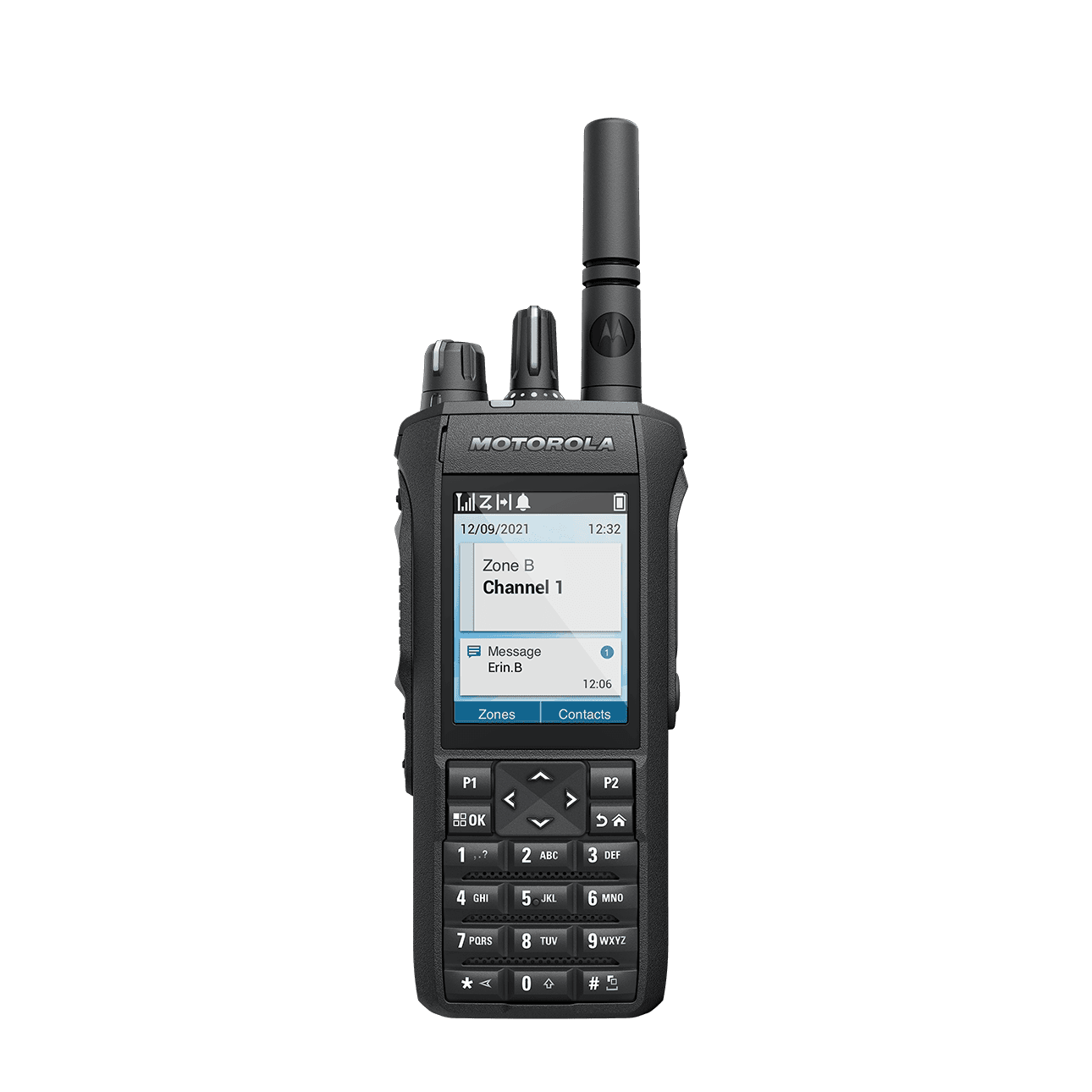 摩托罗拉 MOTOTRBO R7 全键盘数字对讲机产品图