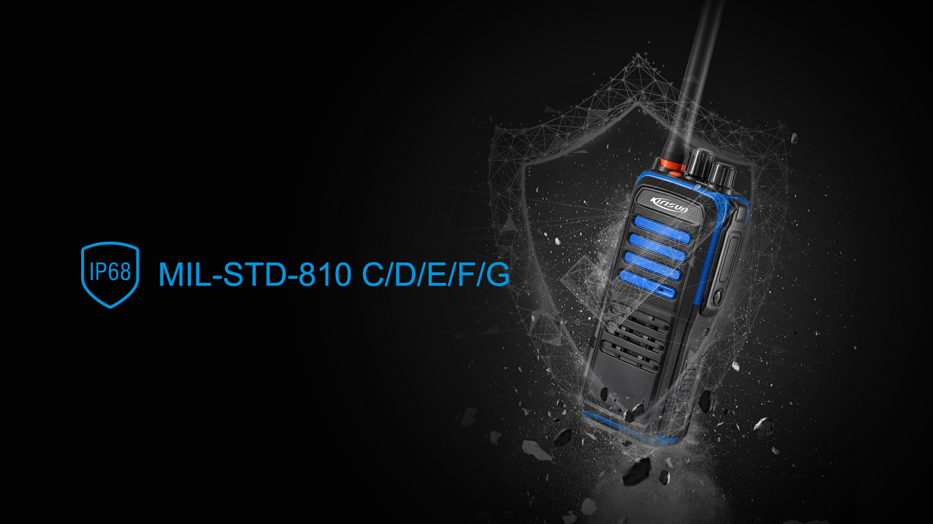 科立讯 DP815数字防爆对讲机 可靠耐用