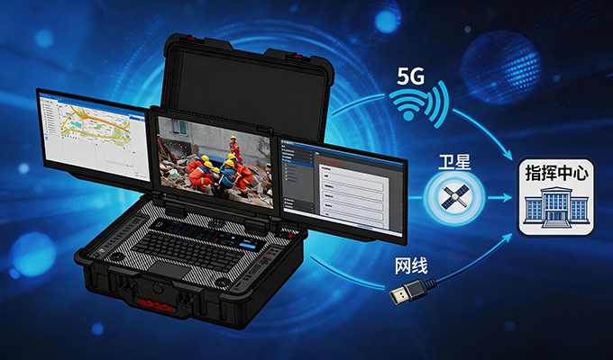 科立讯 KPD-1800 便携指挥调度箱 多网融合，全域接入
