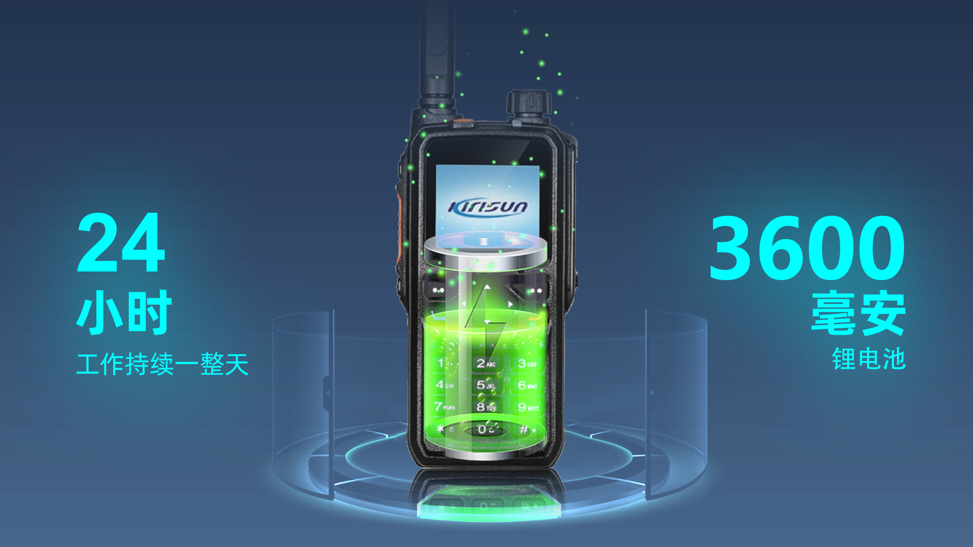 科立讯 GP700 4G公网对讲机 超长续航能力
