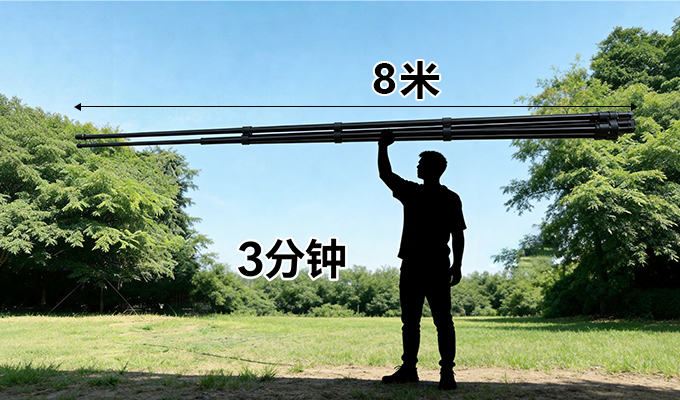 科立讯 KST-800S 便携部署专网通信塔 极速架设