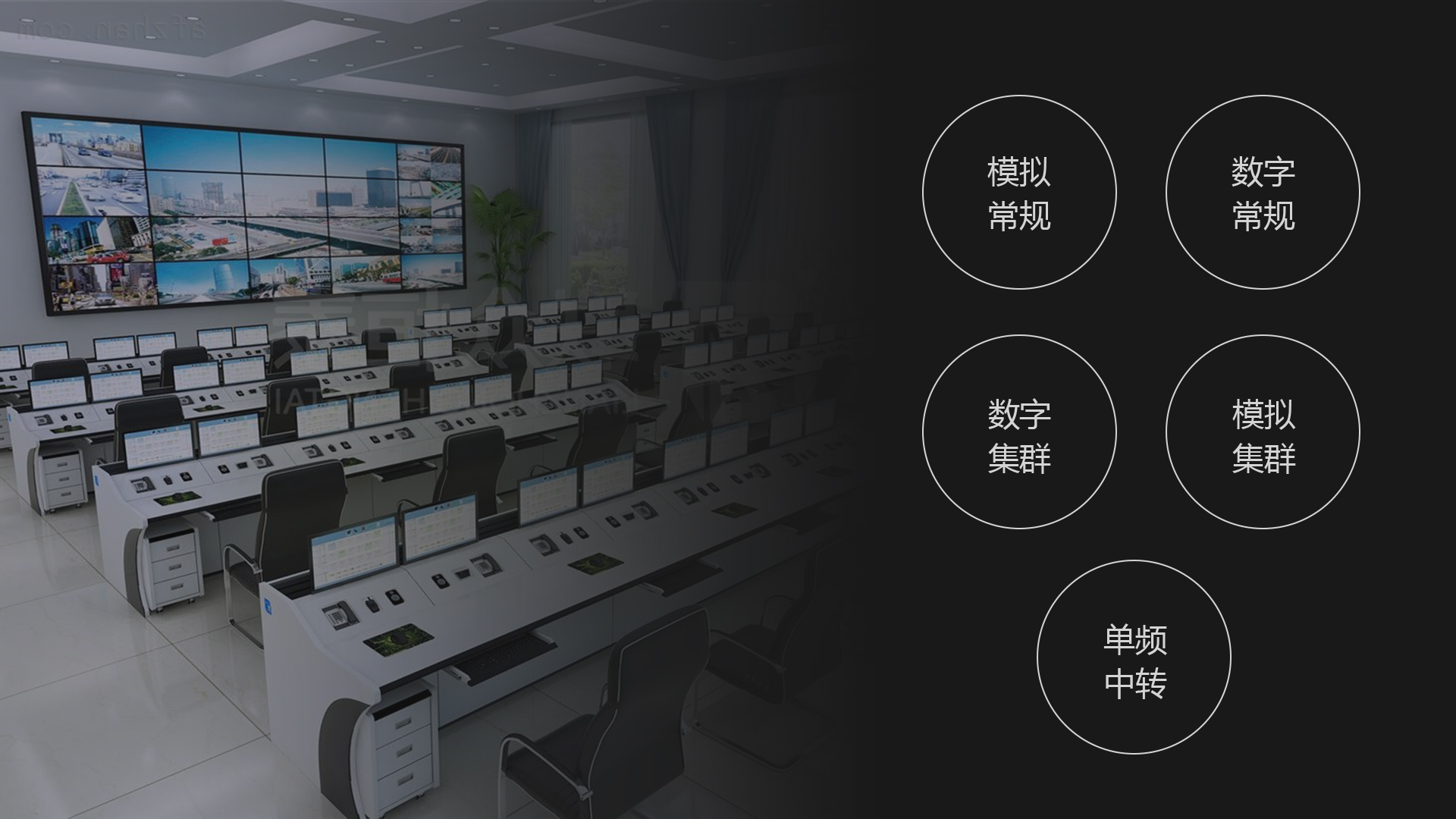 科立讯 背负式单频中转台 工作模式