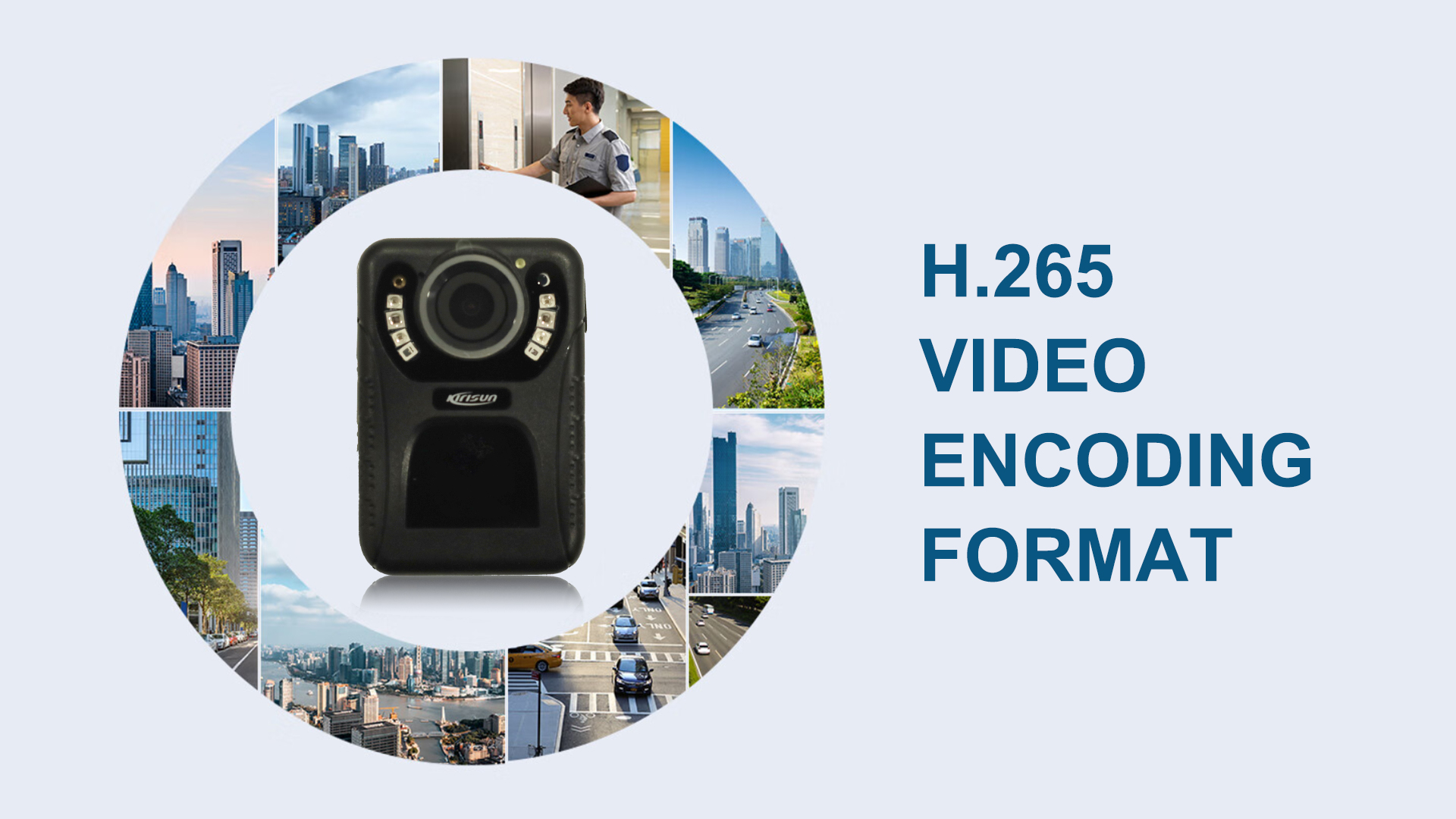科立讯 DSJ-G1 执法记录仪 H.265 Video Encoding Format