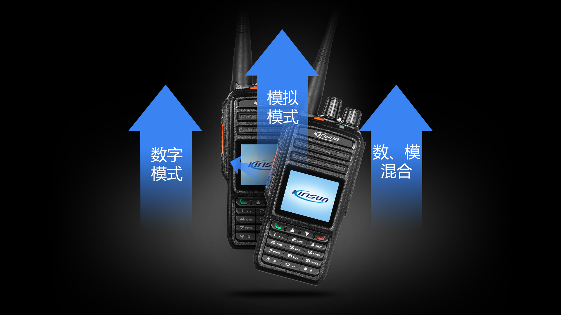 科立讯 DP580数字对讲机 工作模式