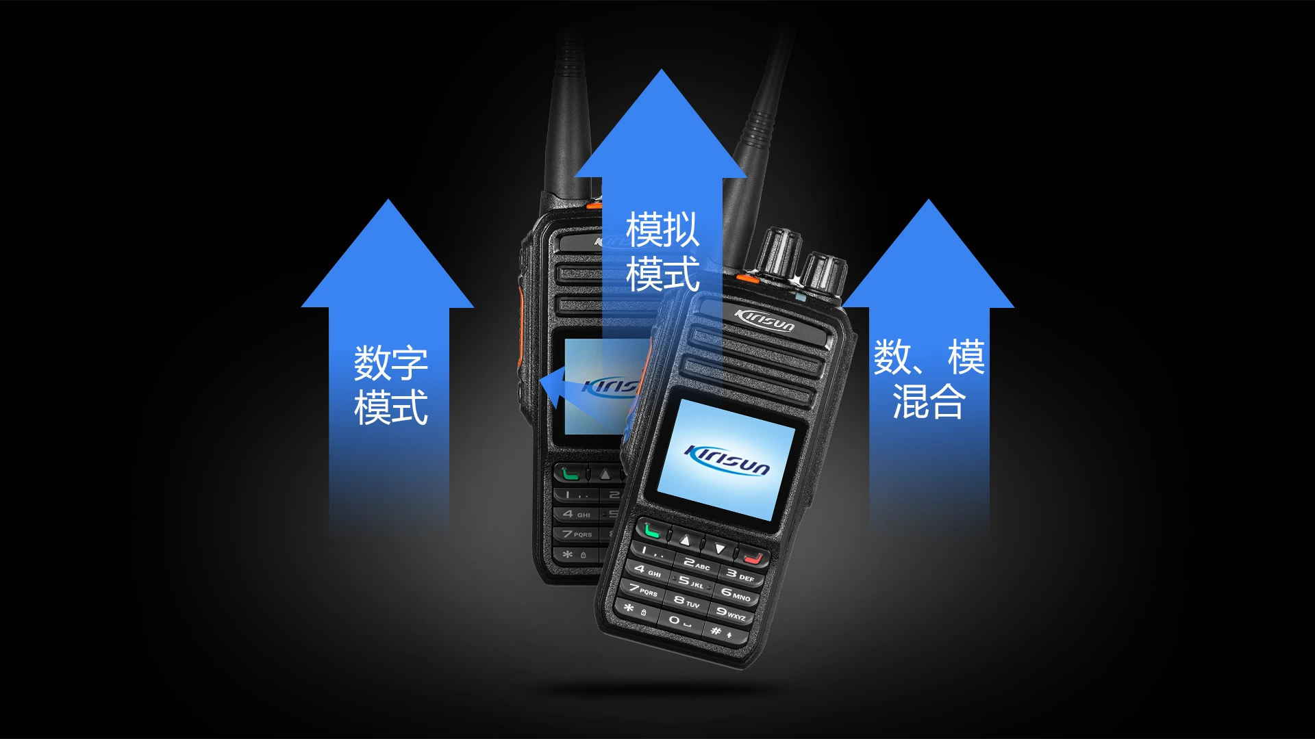 科立讯 DP580数字对讲机 工作模式
