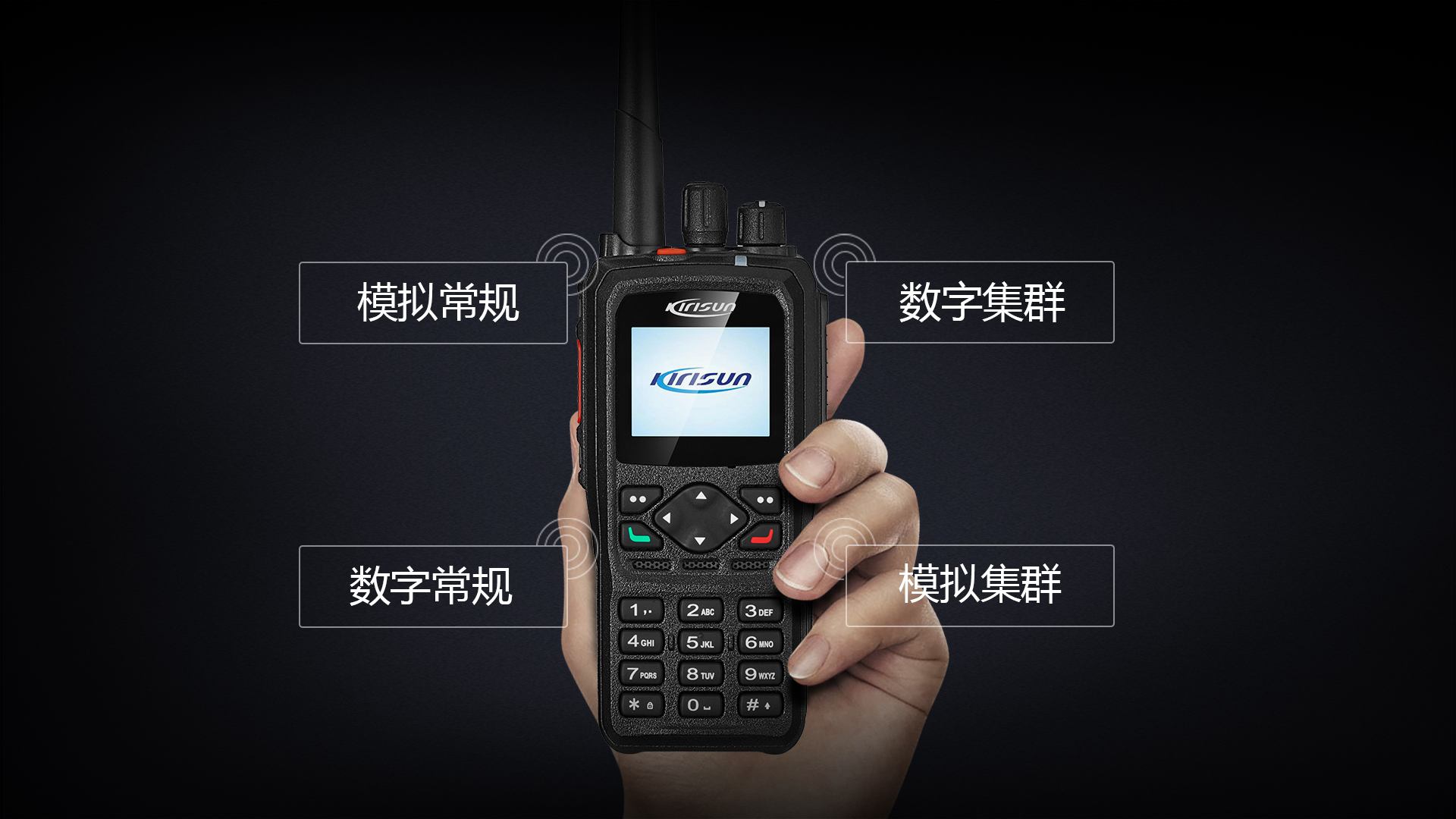 科立讯 DP990数字对讲机 工作模式
