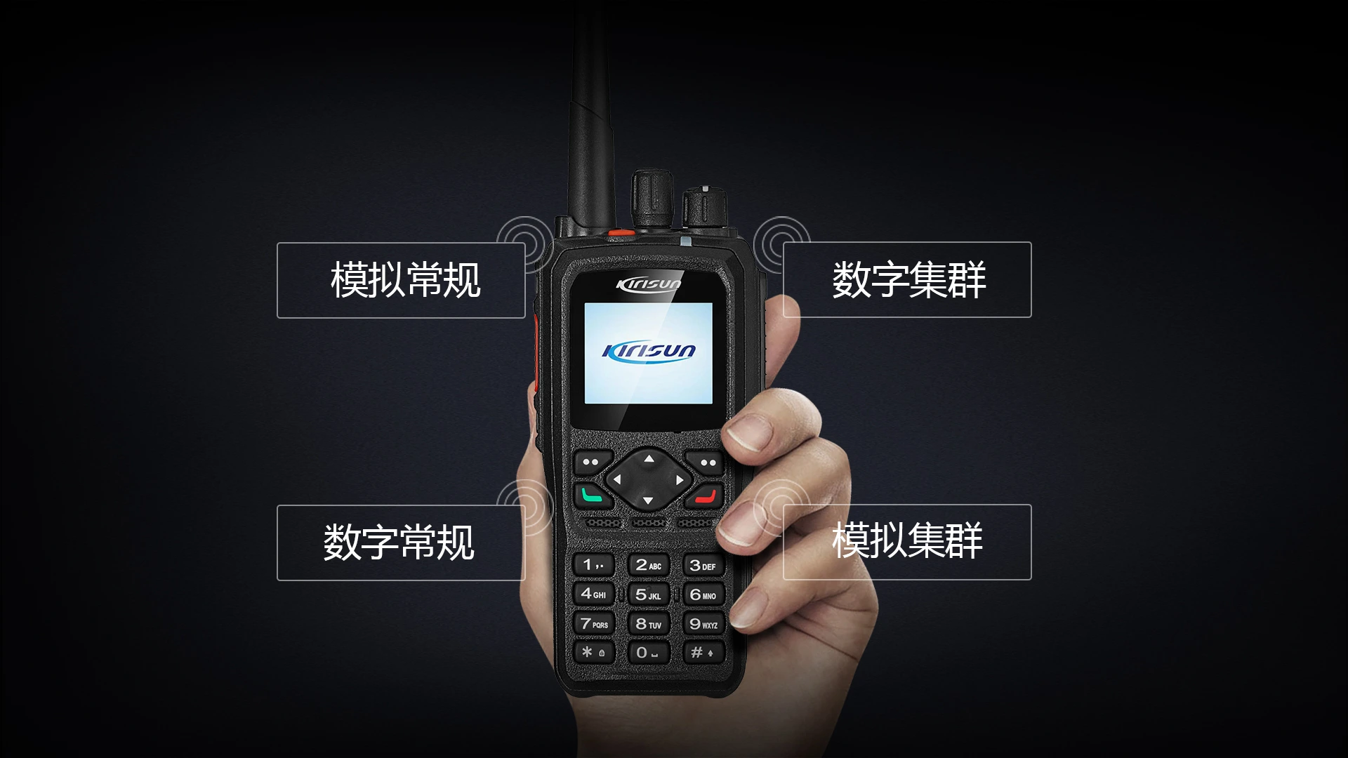 科立讯 DP990数字对讲机 工作模式