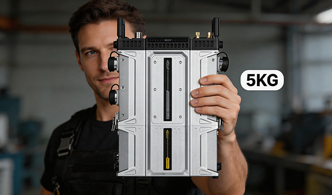 科立讯 nMesh550 双载频自组网基站 快速部署，开机即用