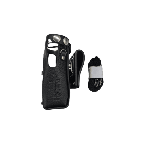 防爆机真皮携带外套(可旋转)(有显示屏) LCY035 Hytera Logo 薄电(2150mAh)