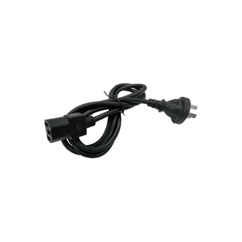 排充电源线 PWC03 3芯 黑色 国标插头＋品字尾 CCC 10A 250V 1.8m 3芯 黑色 新国标插头HP-304RB＋品字尾 PHS-301，线规:RVV 3X0.75mm2,CCC PHINO