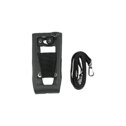 手持机真皮携带外套(不可旋转)(有显示屏) (适用于2400mAh/4000mAh电池) LCY022 Hytera Logo 可直接座充充电