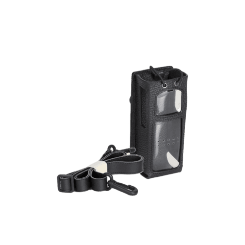 防爆机防静电真皮携带外套(不可旋转)(有显示屏) 厚电(2400mAh) LCY008 No Logo