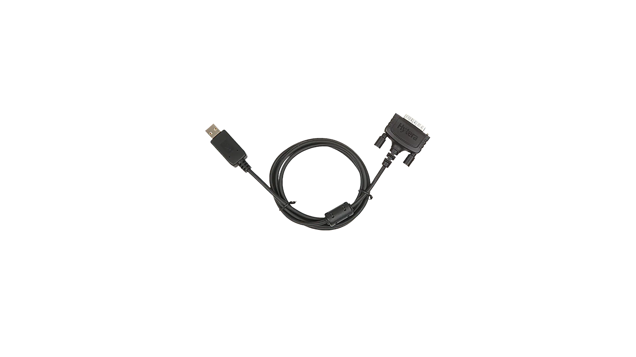 编程数据线（USB to DB26） PC39 5芯 2芯26#线 3芯30#线 带磁环 Hytera Logo Φ4mm*1200mm